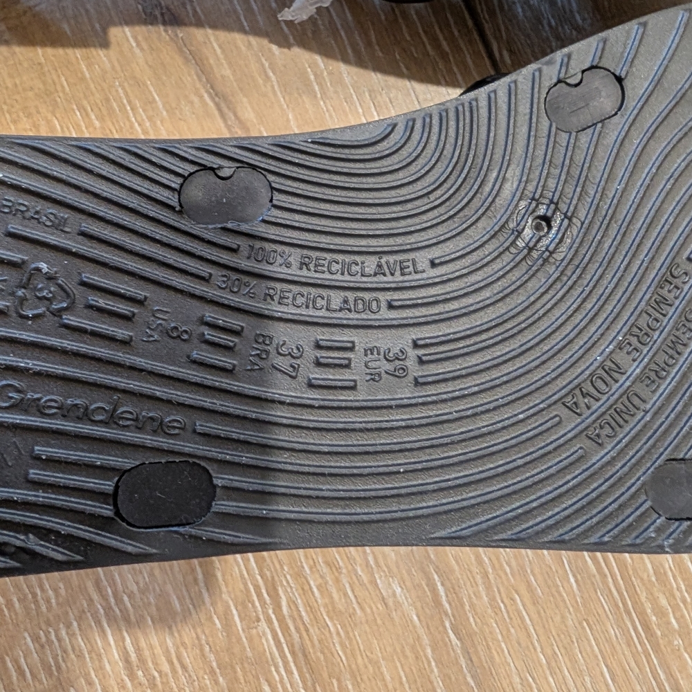 NWT IPANEMA Women's Black Sandals - Picture 6 of 6